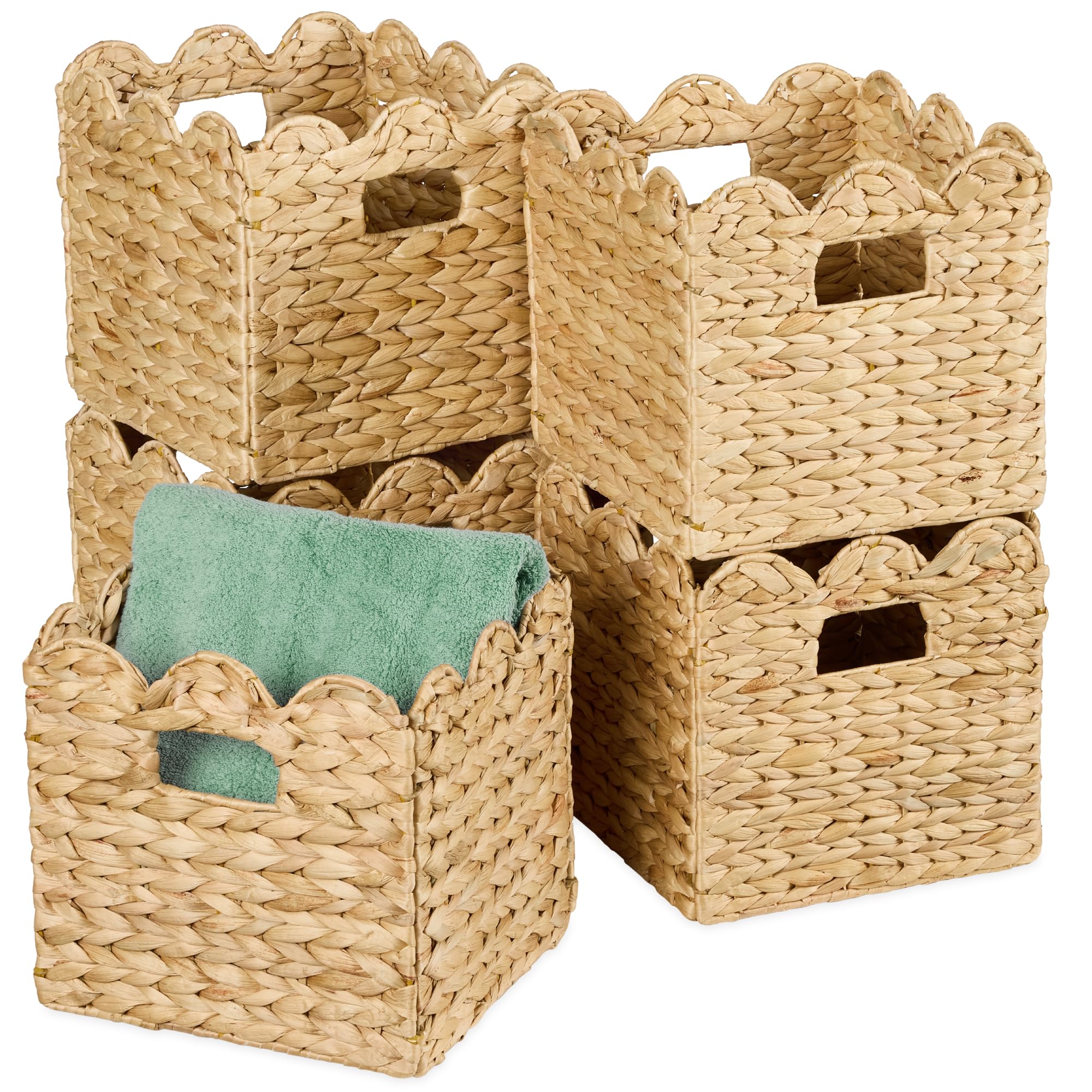 Amazon.com: Best Choice Products 10.5x10.5in Scalloped Hyacinth